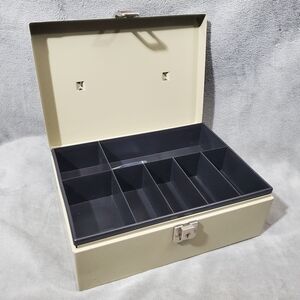 Metal Locking Cash Box with Removable Sort Tray
